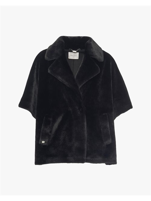 Cappotto Crossover In Eco-Pelliccia Con Maniche Ampie MANILA GRACE | E175PUMA001